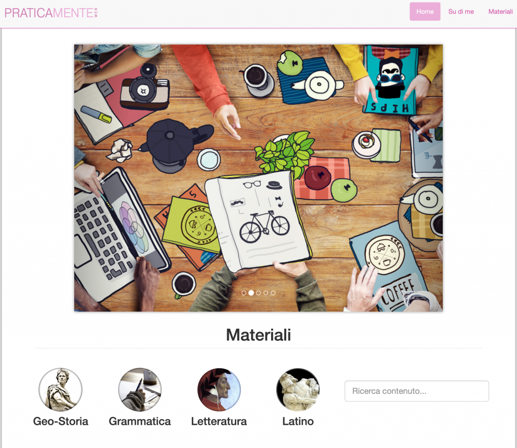 Materiale didattico online