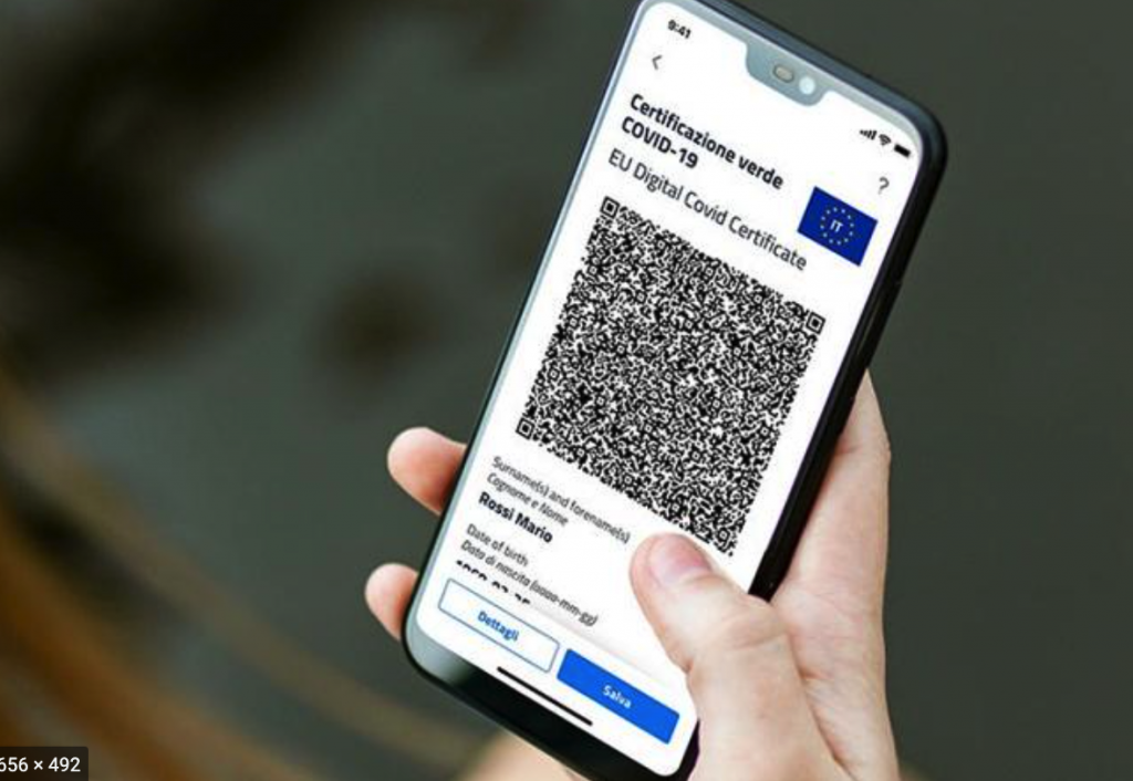 Obbligo di esibizione green pass da parte del personale